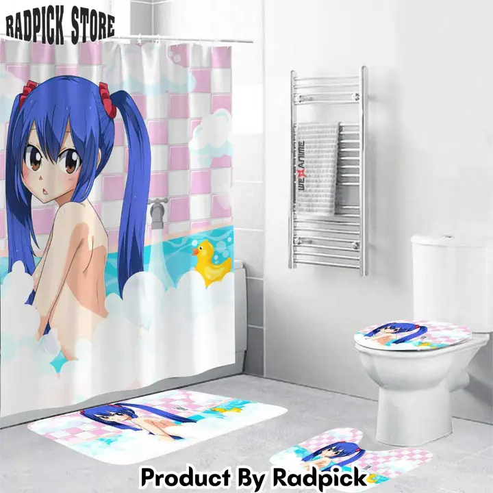 Wendy marvell anime girls in bathtub combo bathroom set   rp0207732